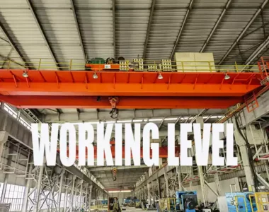 bridge crane Working level